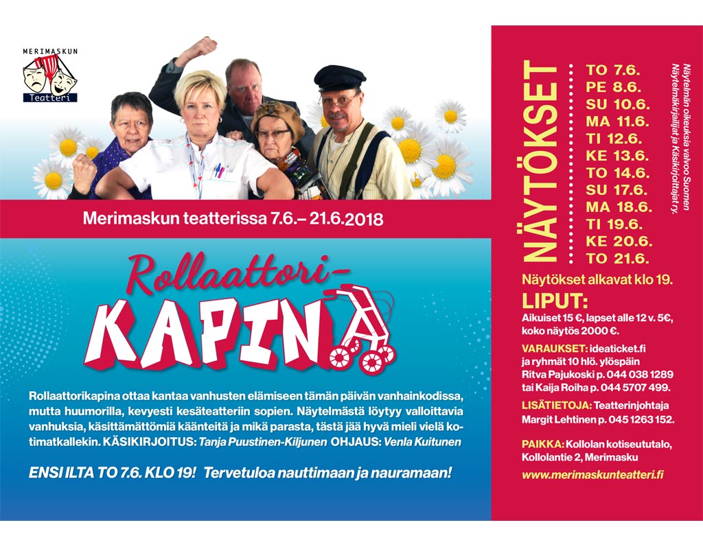 Merimaskun Kesäteatteri - Naantali - Tapahtumat & Teatterit - Varsinais-Suomi - Kylään.fi - Kylämatkailun tietopankki