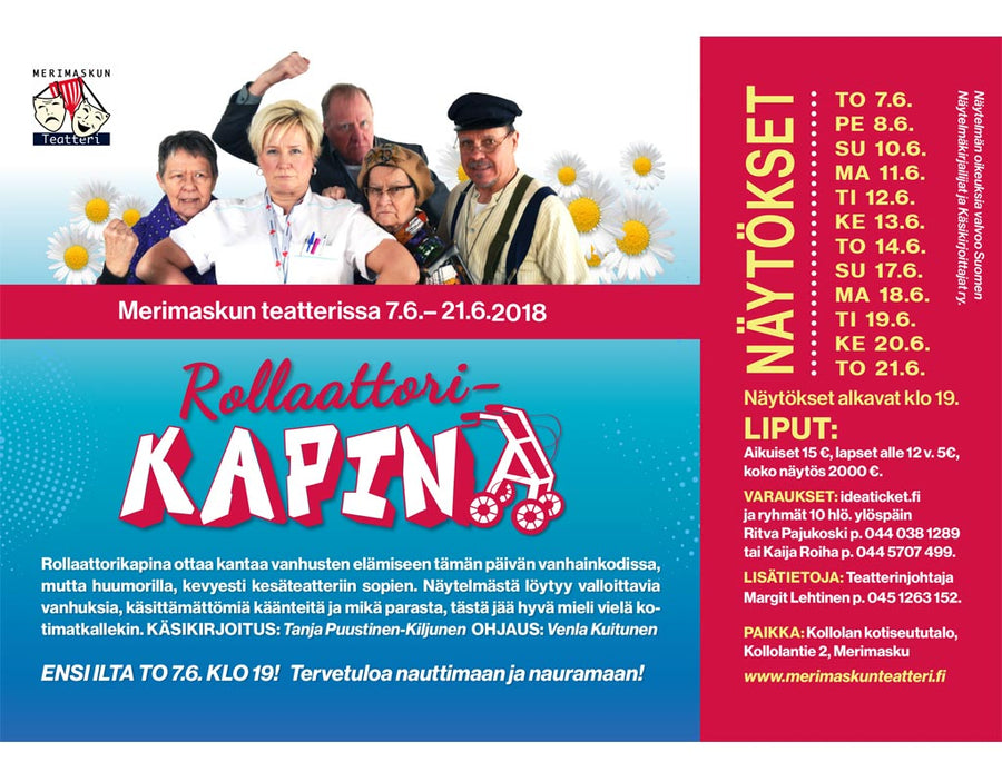 Merimaskun Kesäteatteri - Naantali - Tapahtumat & Teatterit - Varsinais-Suomi - Kylään.fi - Kylämatkailun tietopankki