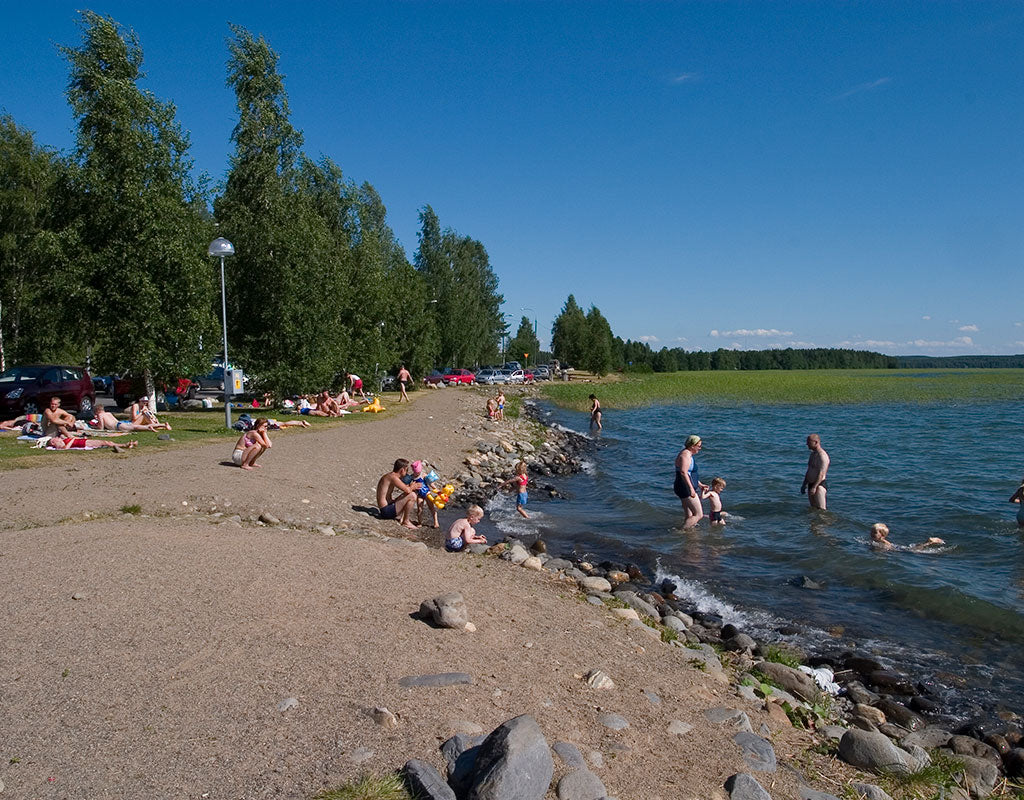 Kuoringan levähdysalue ja uimaranta - Liperi - Tekeminen ja toiminta - Pohjois-Karjala - Kylään.fi - Kylämatkailun tietopankki